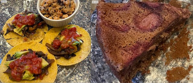                               Veggie Fajitas w/Costa Rican Rice, Strawberry Upside-Down Cake recipes                             
                              